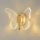 A luminous butterfly