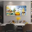 ساعة حائط بتصميم انيق