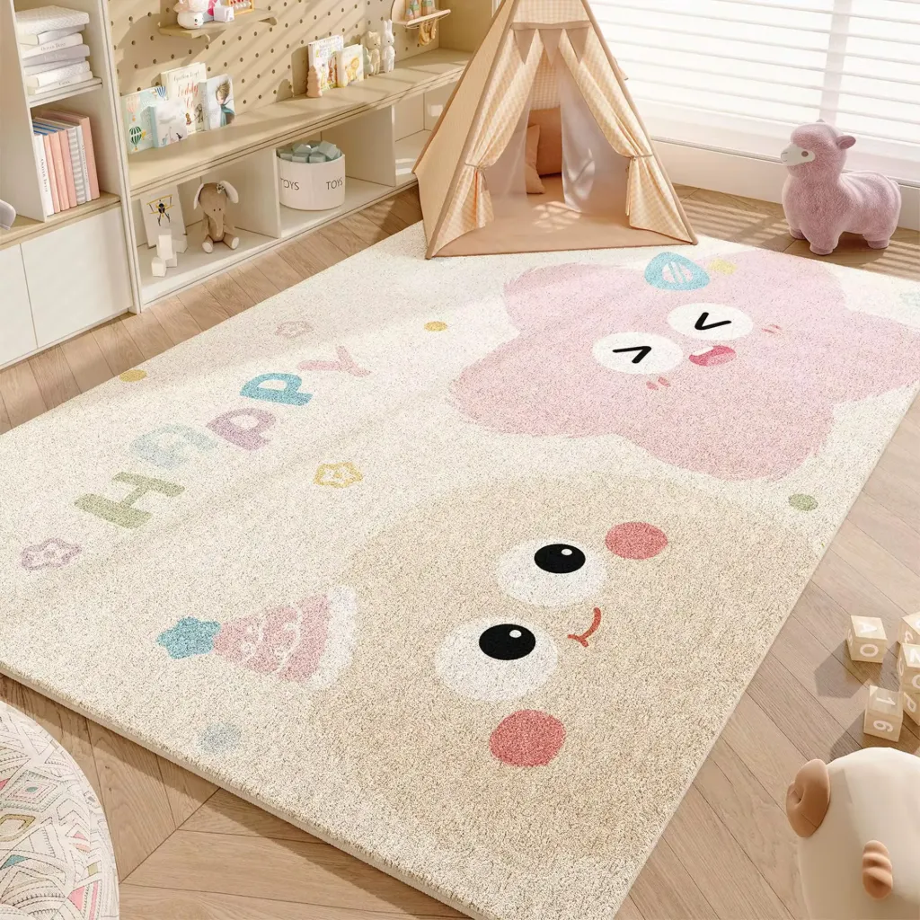 سجاده لعب للأطفال لغرفة المعيشة وغرف نوم الأطفال مقاس 2.40 & 1.80 m