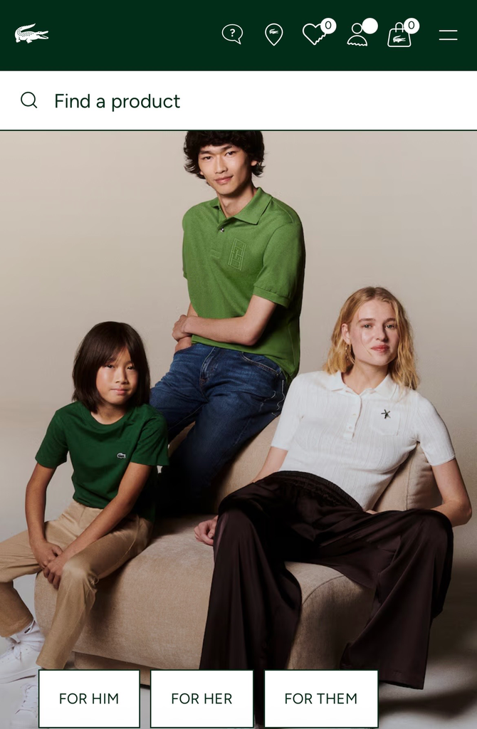 اناقة فخامة💯 Lacoste✨